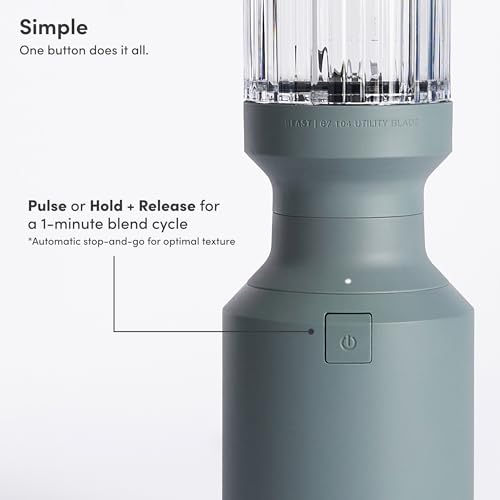 The Beast Mini Blender Plus | Mini Countertop Kitchen Blender | Blend Smoothies and Shakes, Dressings, Sauces, Dips | Extra Vessels