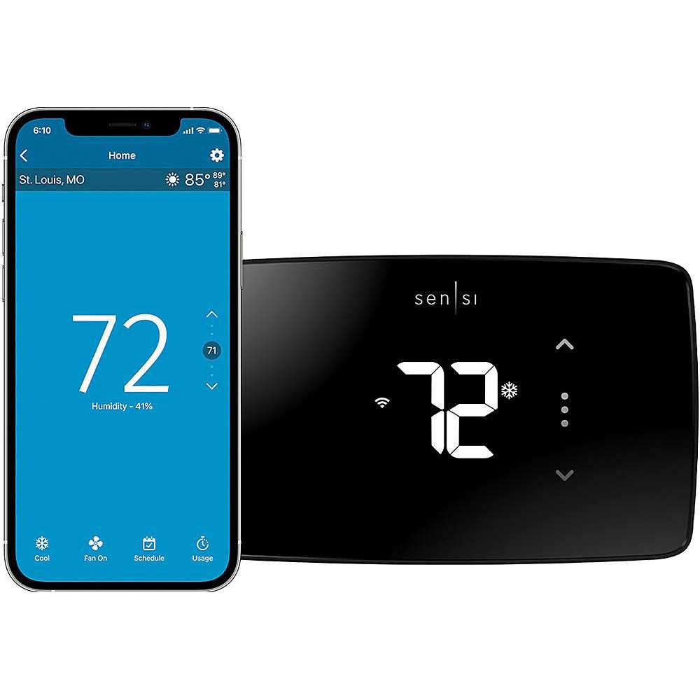 Emerson Sensi Lite Smart Programmable Wi-Fi Thermostat - Shop Hardware Tools Online Store