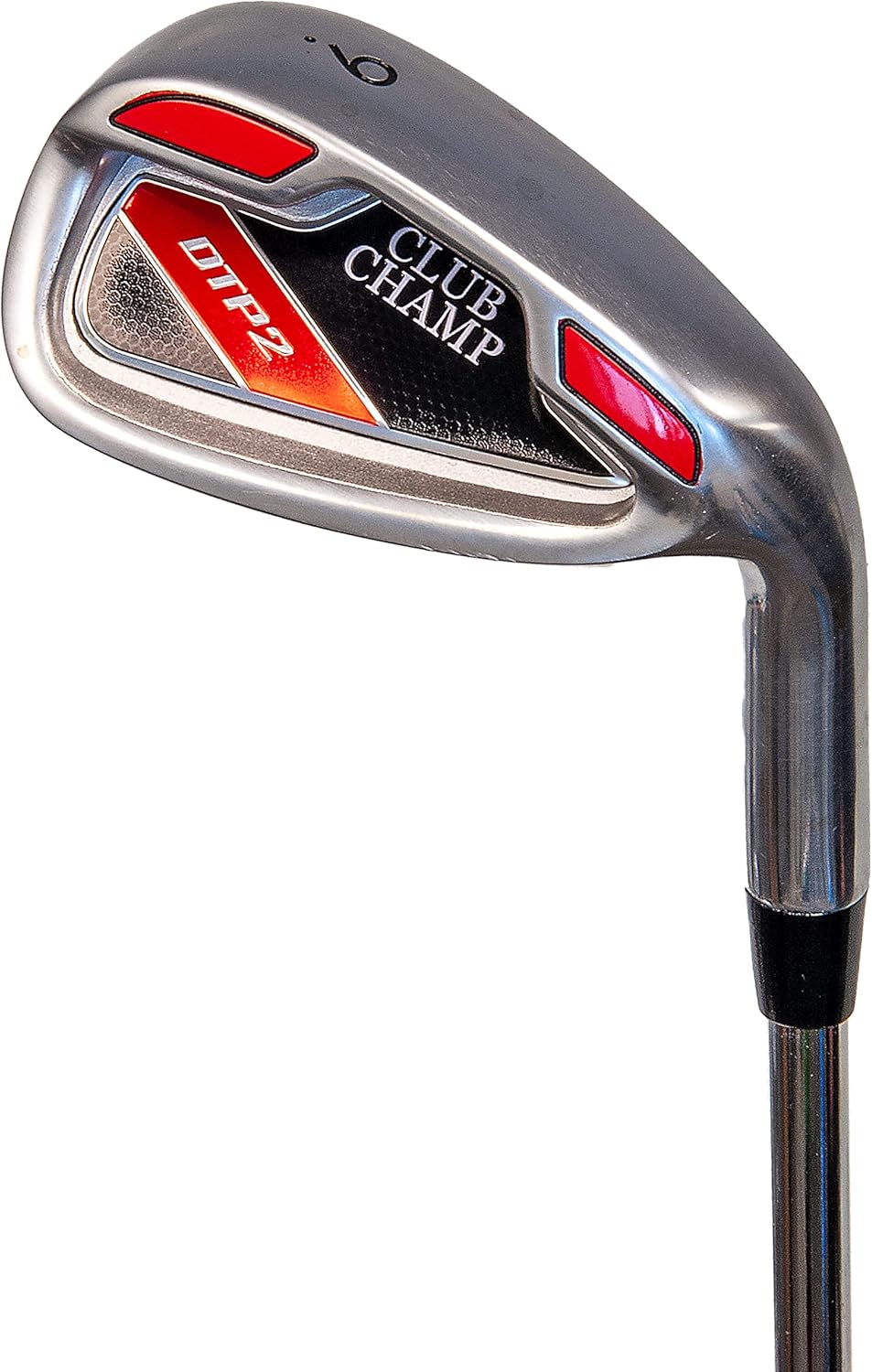 Club Champ DTP2 Men's 12 Piece Golf Package, Black/Red