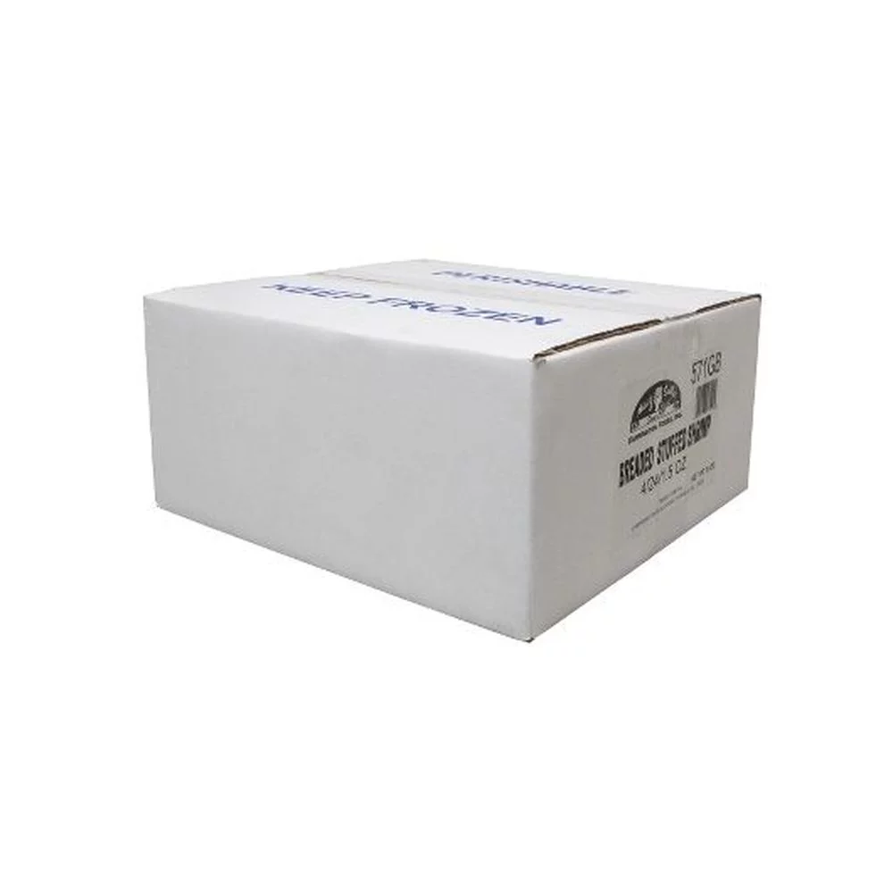 Miss Sallys Raw Breaded Stuffed Tail On Shrimp with Crabmeat, 2.25 Pound -- 4 per case