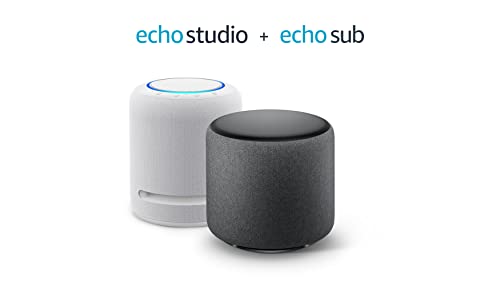 Echo Studio Glacier White with Echo Sub