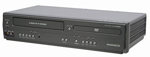 Magnavox DV225MG9 DVD Player and 4 Head Hi-Fi Stereo VCR (Renewed)