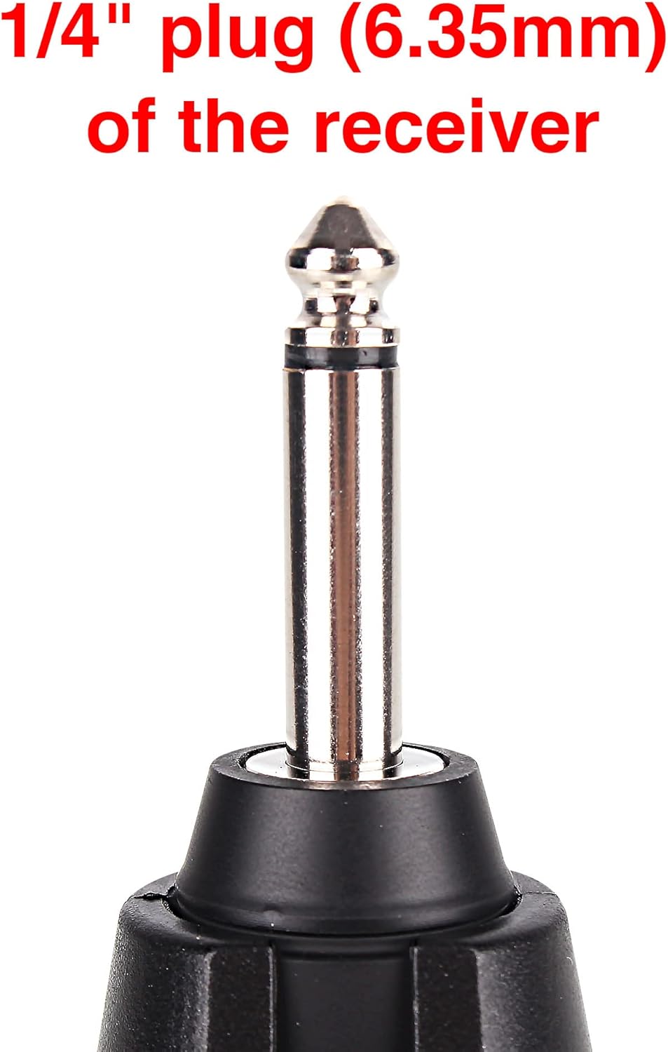 at-5 Guitar Microphone Wireless UHF Mic Instrument Condenser Pick Up Receiver and Transmitter System for Classical and Acoustic Guitar