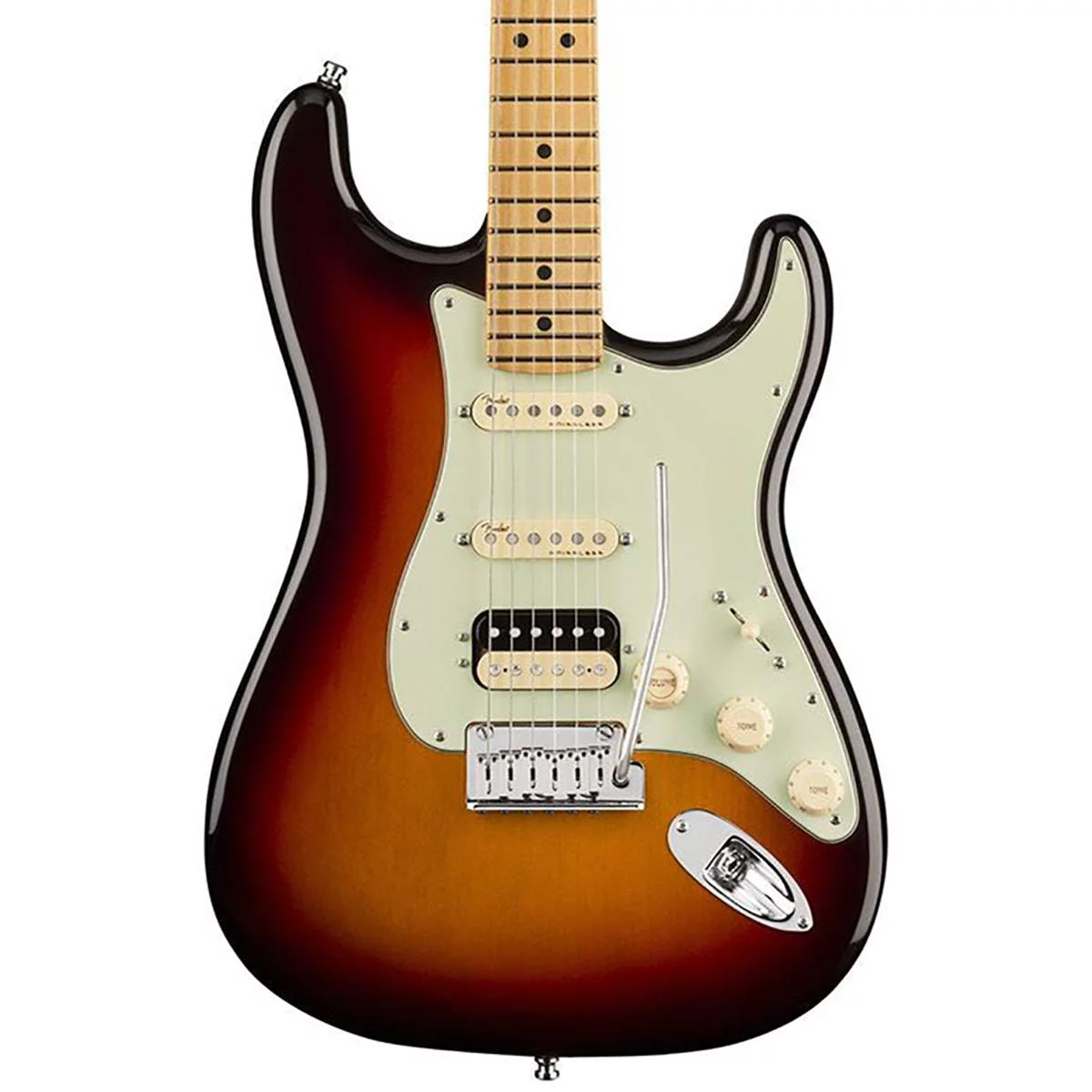 Fender American Ultra Stratocaster HSS Electric Guitar (Ultraburst, Maple Fretboard)) - Curated Treasures Market