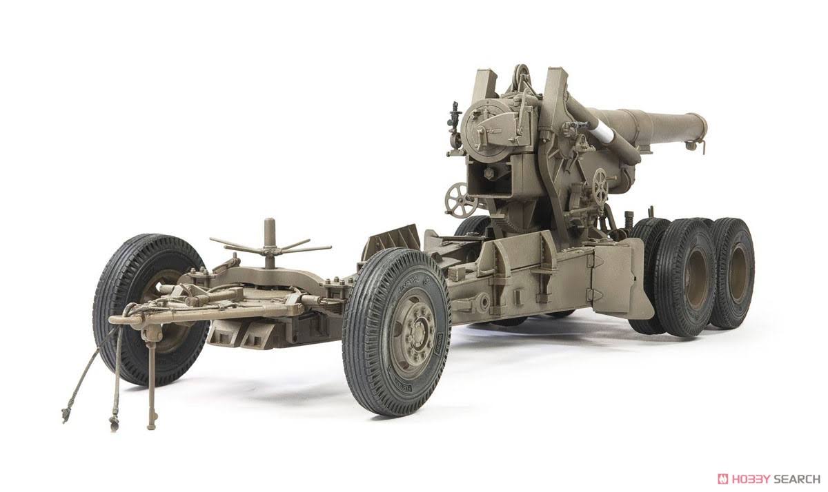 AFV Club 35321 WWII 8 inch Howitzer M1 1/35 Scale Plastic Model Kit