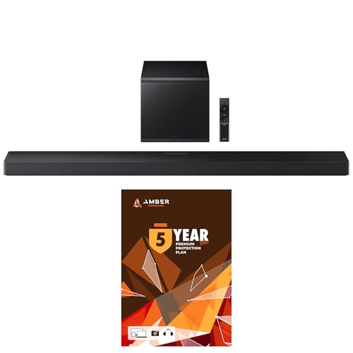Samsung HW-S61D 5.0 Ch All-in-one Wireless Dolby Atmos Soundbar with 2 Year Amber Protection Plan (2024)