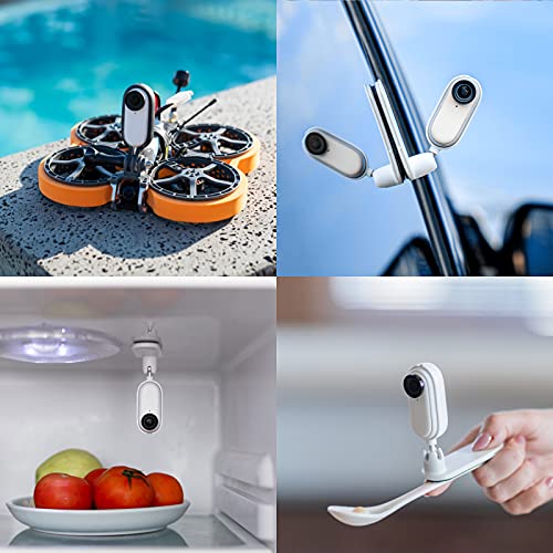 Insta360 GO 2 – Small Action Camera, Weighs 1 oz, Waterproof, Stabilization, POV Capture, 1/2.3" Sensor