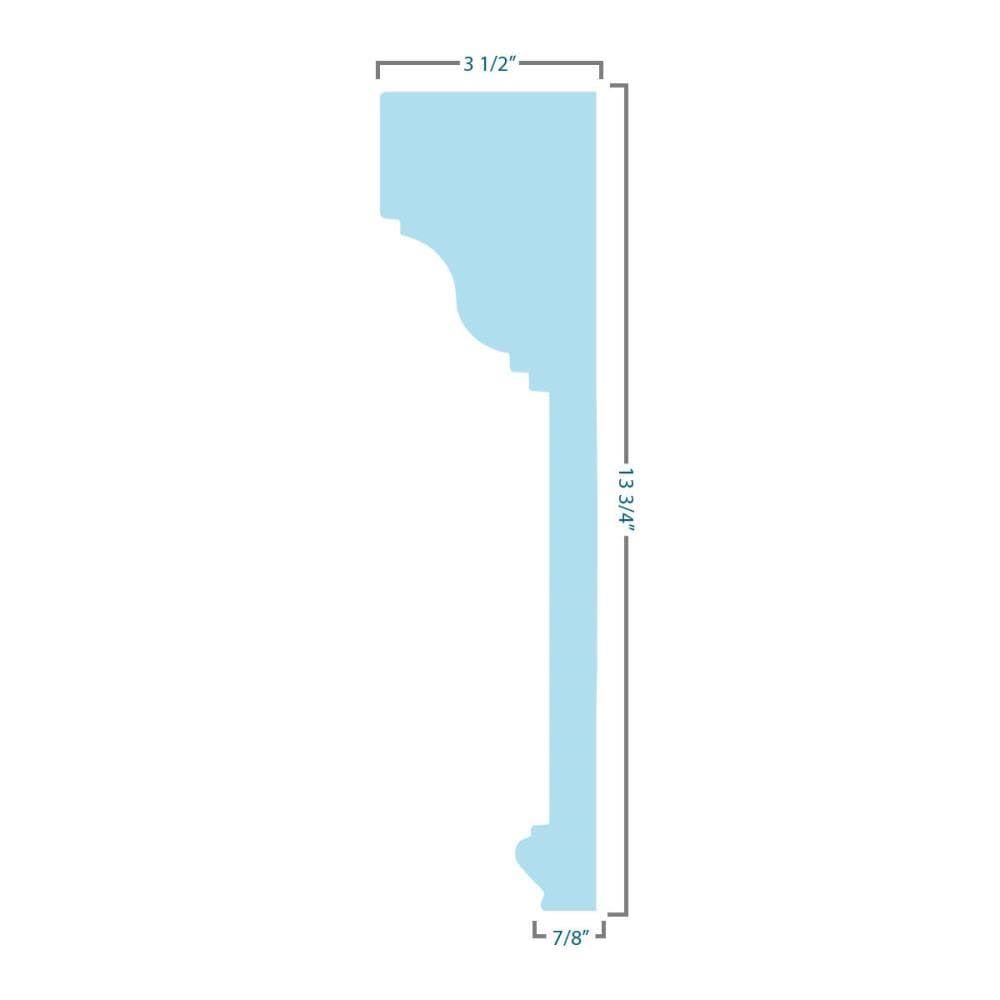 Ekena Millwork 6.13 in. Craftsman Crosshead | ShopLadder