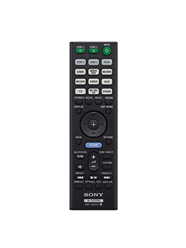 Sony STR-AN1000 7.2 CH Surround Sound Home Theater 8K A/V Receiver: Dolby Atmos, DTS:X, Digital Cinema Auto Calibration IX, Bluetooth, WiFi