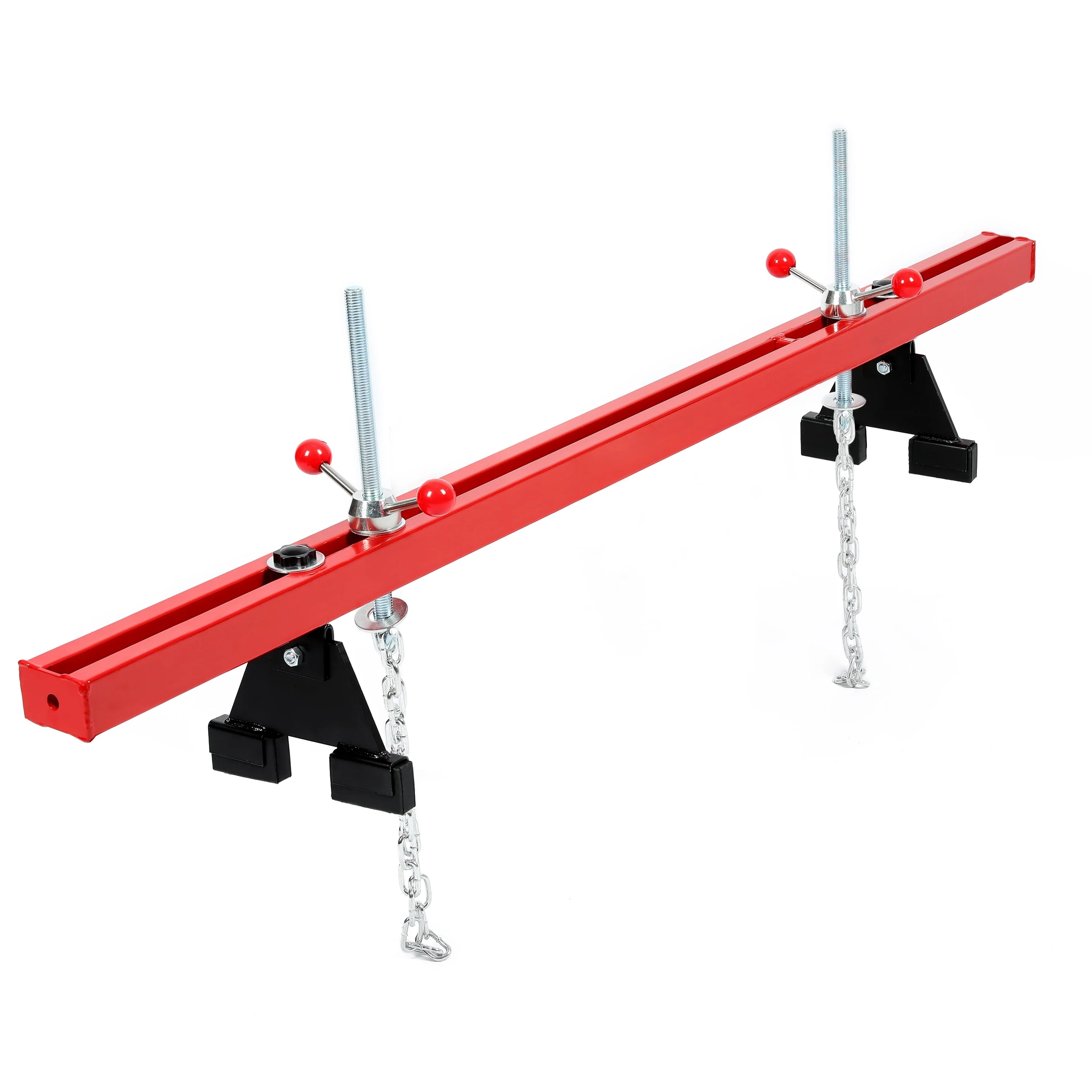 Kojem 1100 Lbs Transverse  Engine Support Bar for Motor Transmission w/ 2 Points Lift Holder and Dual Hooks