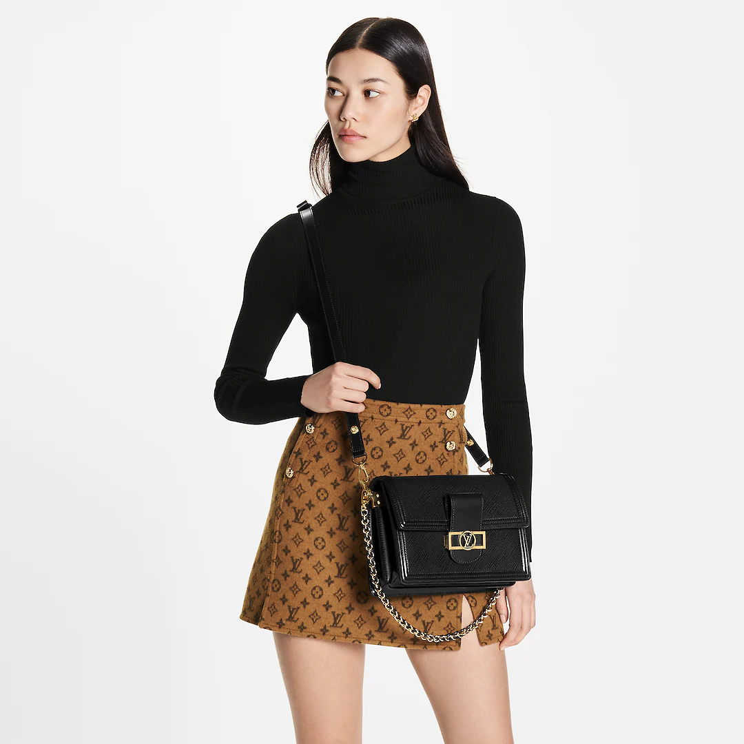 Louis Vuitton M45958 DAUPHINE MM Poche felli - SAKE OFF 5TH