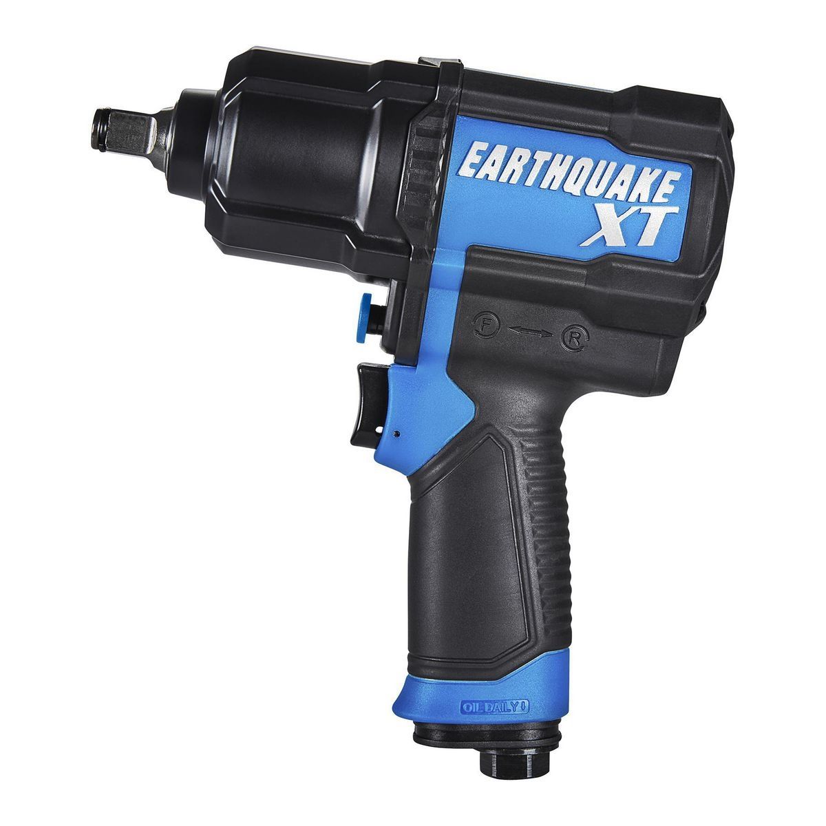 EARTHQUAKE XT 1/2 in. Composite Air Impact Wrench, Twin Hammer, 1200 ft-lbs, Purple