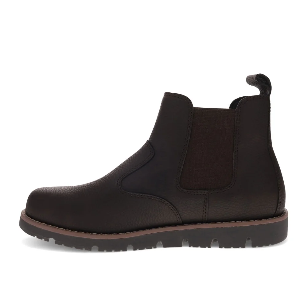 Levi's Mens Chelsea Logger 2 WX Vegan Leather Casual Pull-On Boot