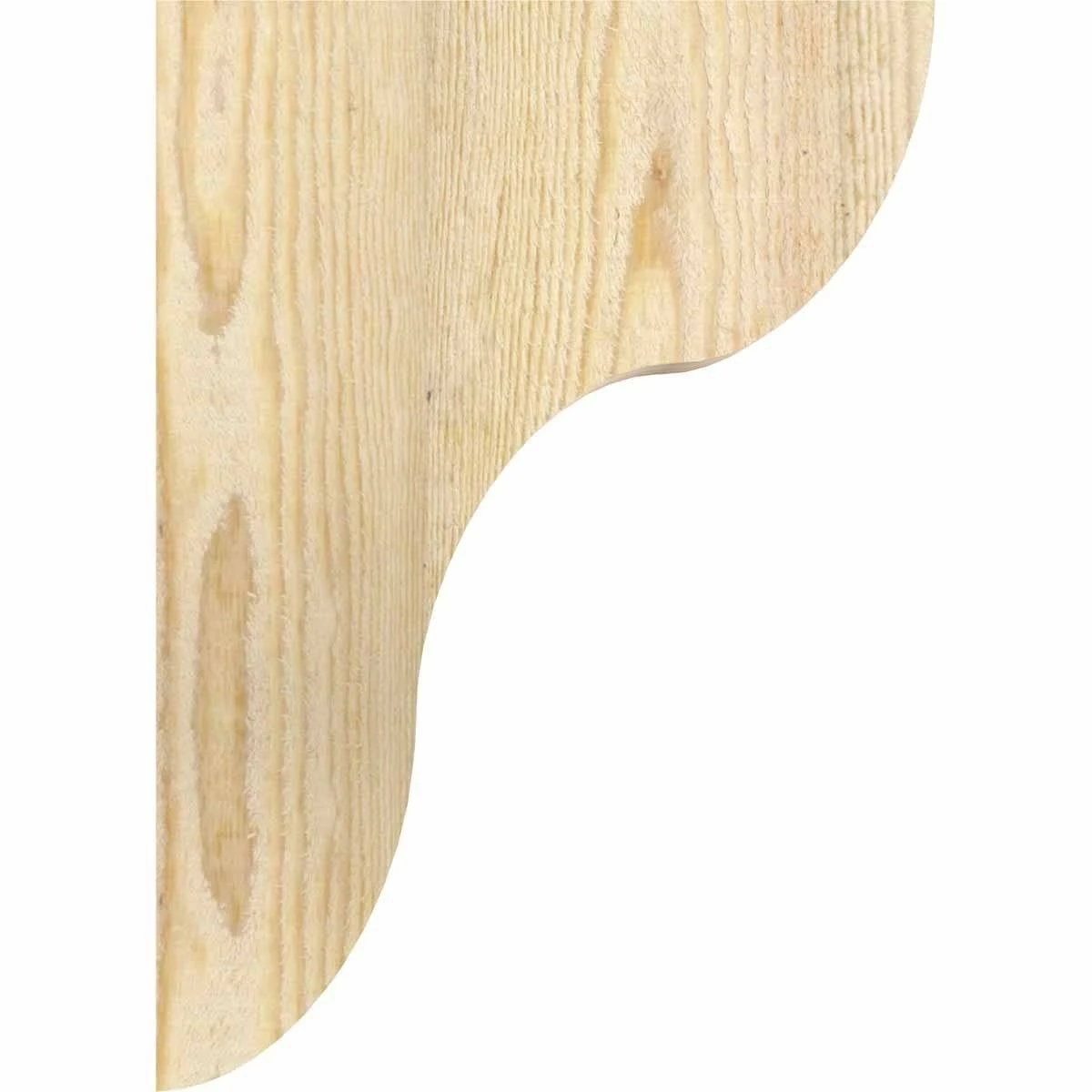 6x22W x 8x22D x 12x22H Carmel Rough Sawn Corbel, Douglas Fir