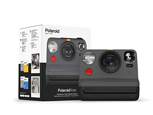 Polaroid Originals Now I-Type Instant Camera and Film Bundle - Everything Box Black (6026)