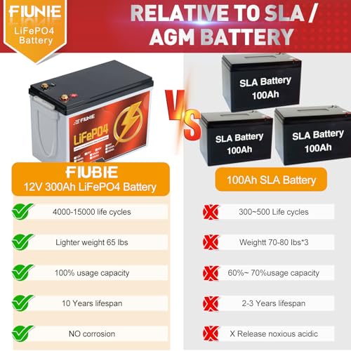 12V 100Ah lithium battery with Bluetooth for trolling motor, RV, Comping, Marine, Solar, Off-Grid
