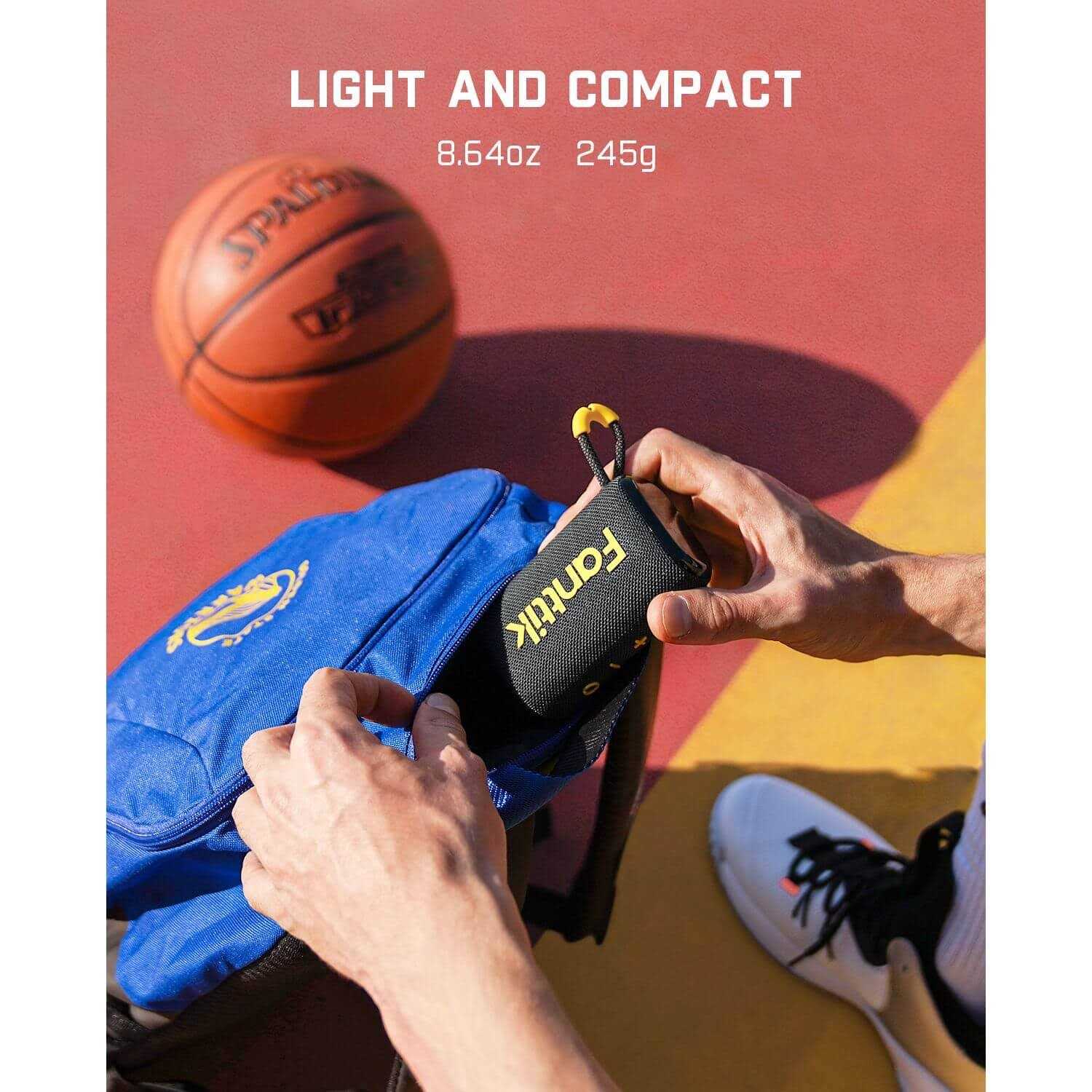 Fanttik X8/X9 Nano Electric Ball Pump for Sports Balls, Portable Fast Inflation with Precise Pressure Gauge and LED Display