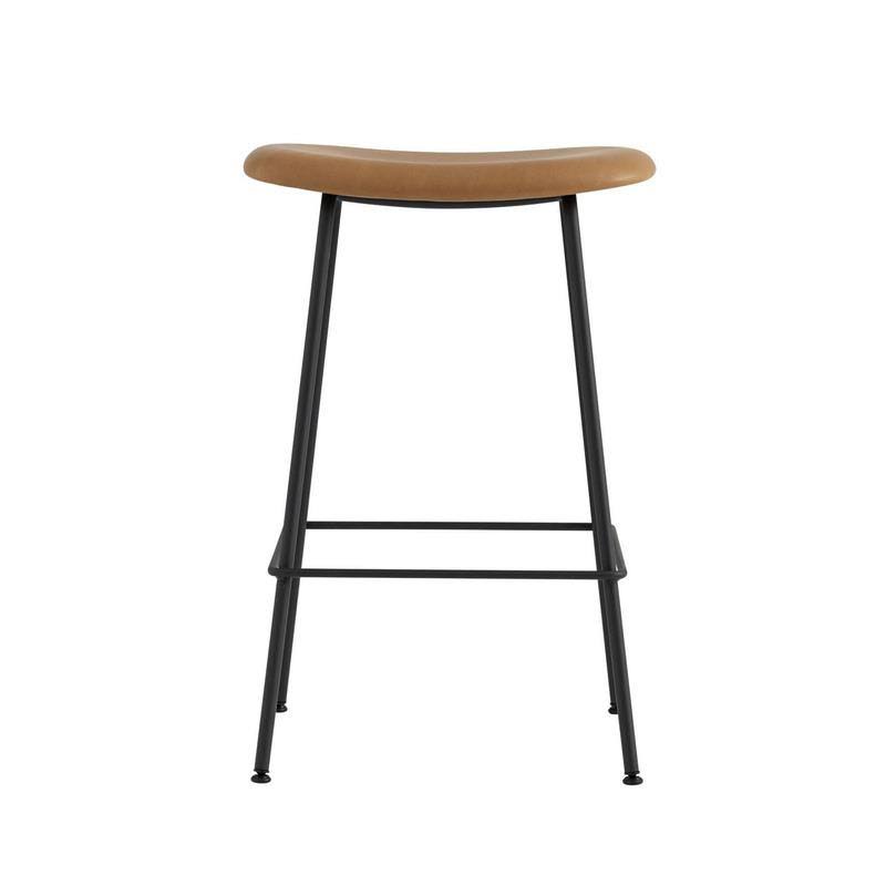 Muuto Fiber Counter Stool ( H) Tube Base Upholstered