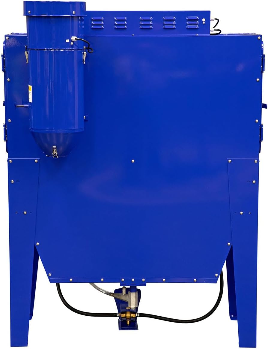 Eastwood B120 Sand Blasting Cabinet Kit | Heavy Duty Steel Sand Blaster Media Cabinet for Paint Removal, Metal Restoration, Rust Removal