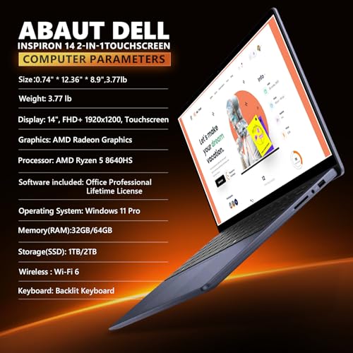 Dell Inspiron-14 2-in-1 Touchscreen Laptop