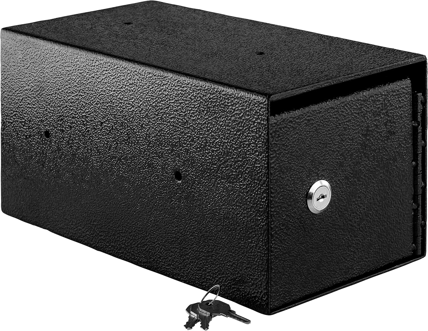 Mountable Cash Drop Box with Tamper-Proof Slot. Great as a Key Depository Or Deposit Safe for Hotels