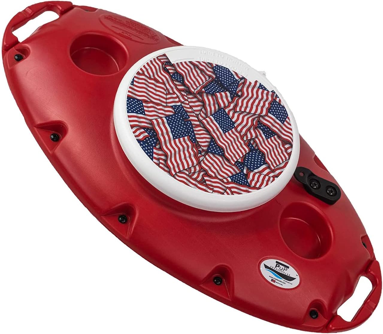 PuP Floating Cooler, Tow on Rivers and Lakes, 15 Quart