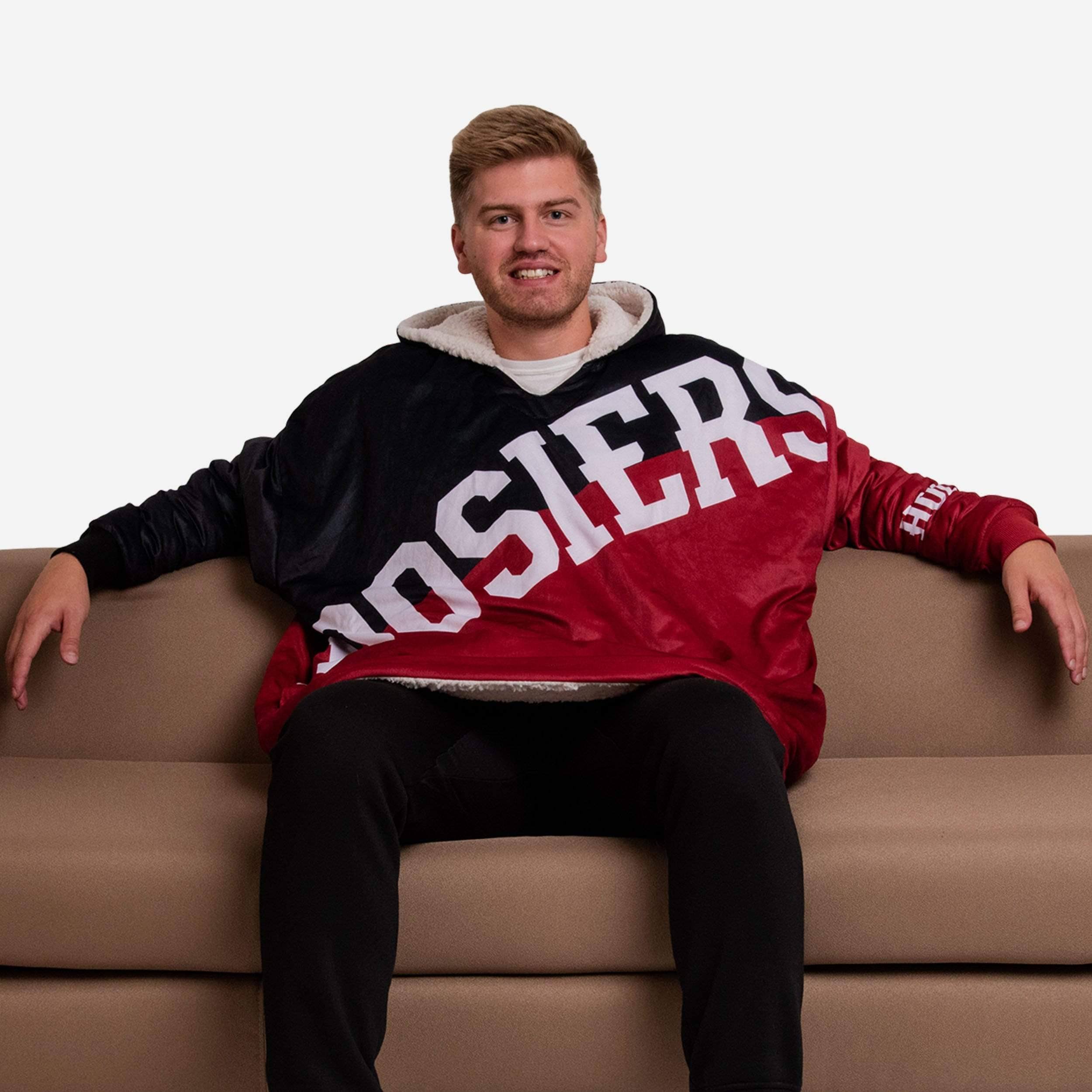 Indiana Hoosiers NCAA Reversible Colorblock Hoodeez