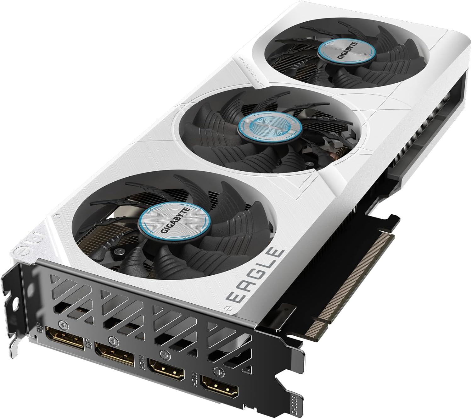 Gigabyte GeForce RTX 4060 Ti EAGLE OC ICE 8G Graphics Card - 8GB GDDR6, 128bit, PCI-E 4.0, 2550MHz Core Clock, 2 x DisplayPort 1.4a, 2 x HDMI 2.1a