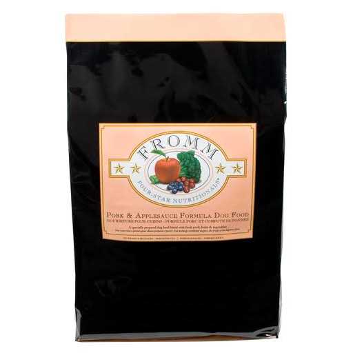 Fromm Four Star Pork ; Applesauce Dry Dog Food - Pet Supplies online store