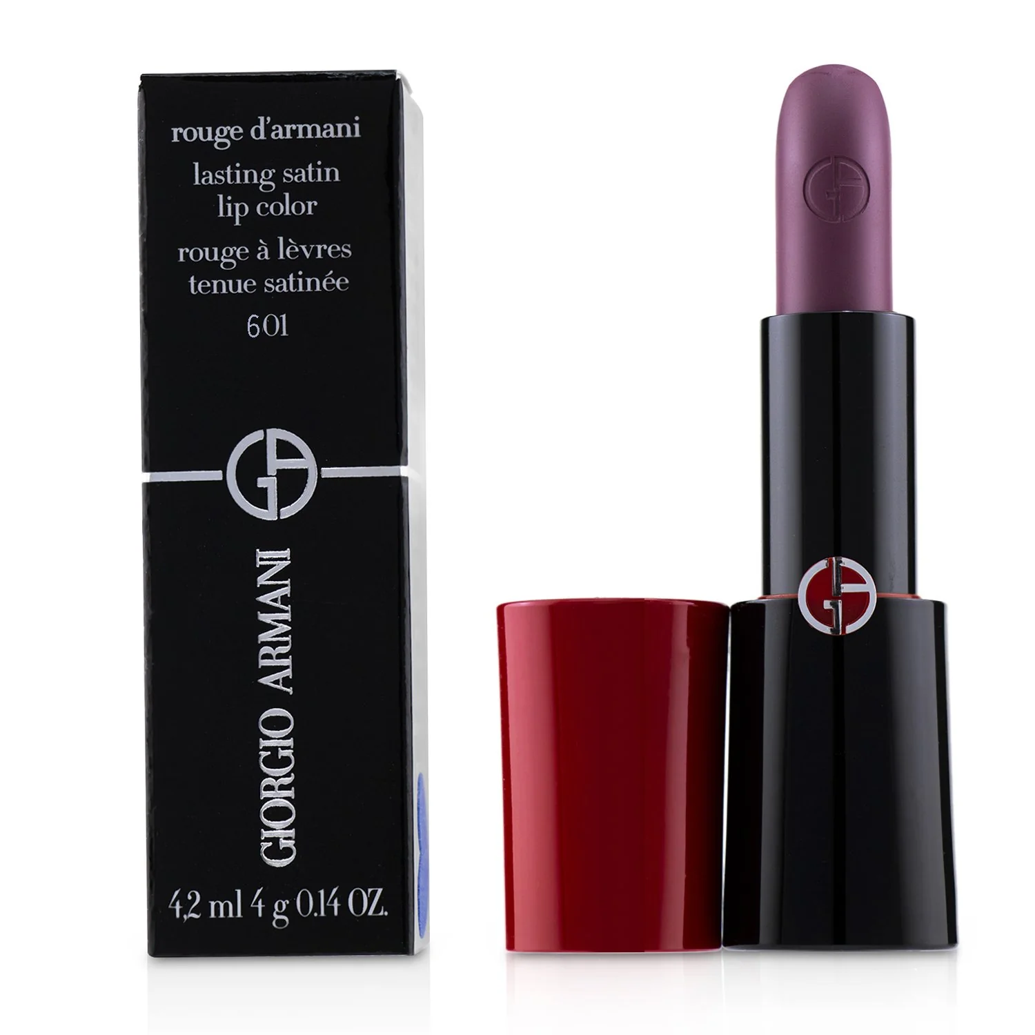 Giorgio Armani Rouge d'Armani Lasting Satin Lip Color - # 602 Night Viper  4g/0.14oz