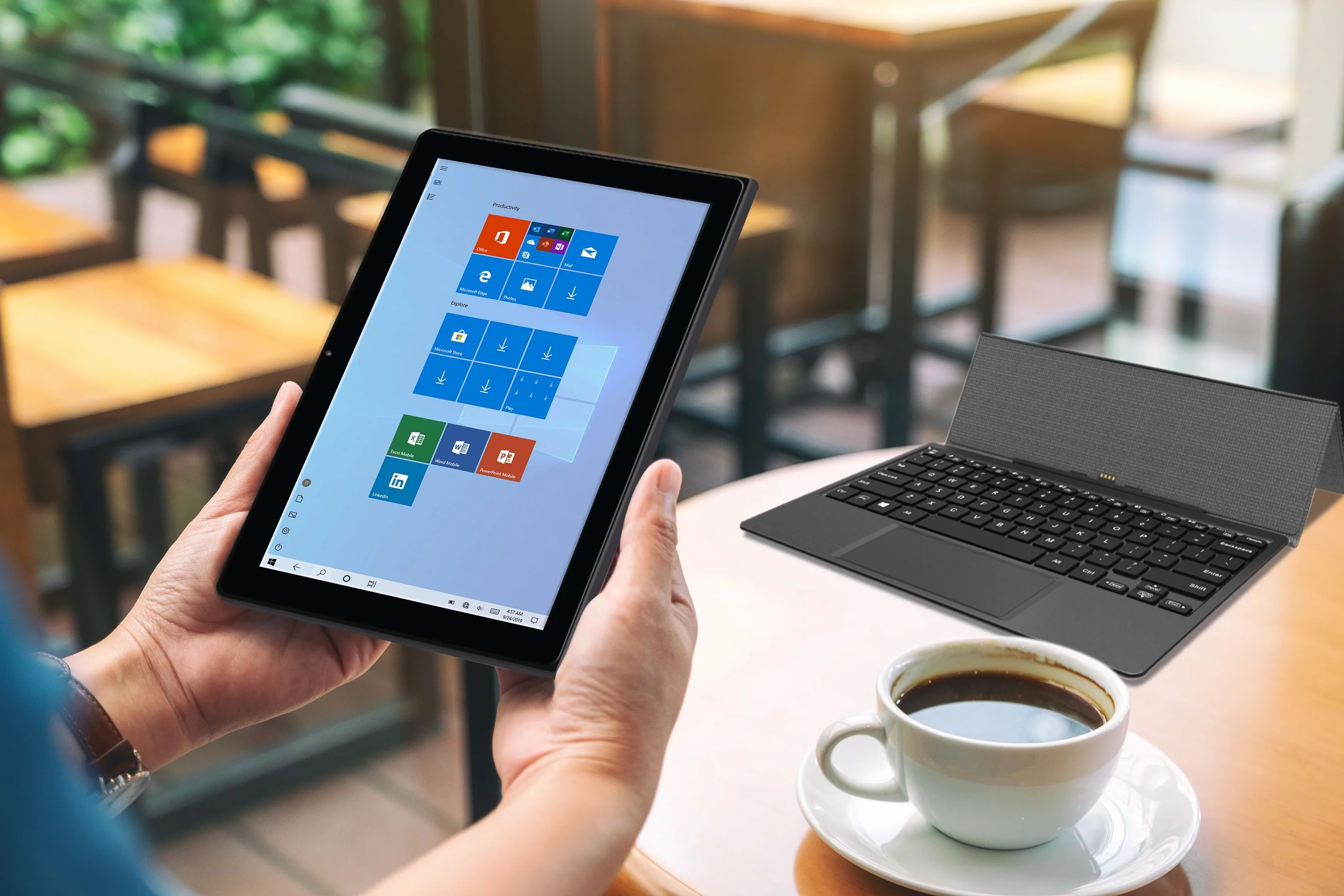 Venturer 11.6" 2in1 Laptop - (Intel Celeron N5000/64GB SSD/4GB RAM/Windows 10)
