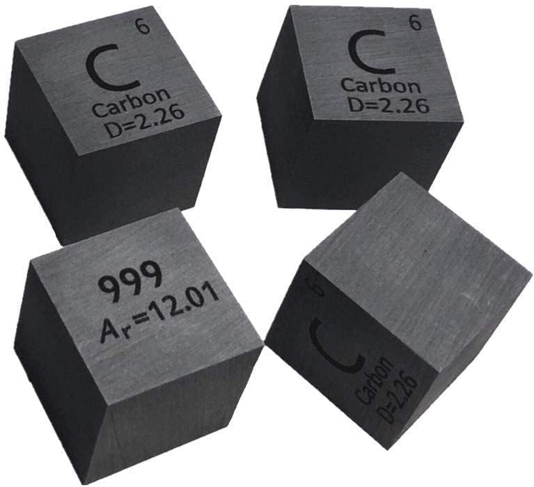 9 PCS Element Cube Set 10mm Density Cubes Up to 99.99% Pure Daily Metal Cubest Titanium Bismuth Carbon Nickel Iron Copper Zinc Aluminium Tin for