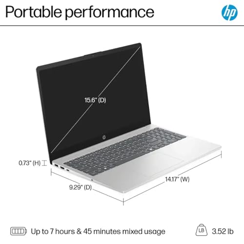 HP 15.6 Touchscreen Business Laptop, 15.6" FHD Touch Display, Intel 13th Gen i7-1355U, 32 GB DDR4 RAM, 1 TB SSD, Iris Xe Graphics, Fast Charge