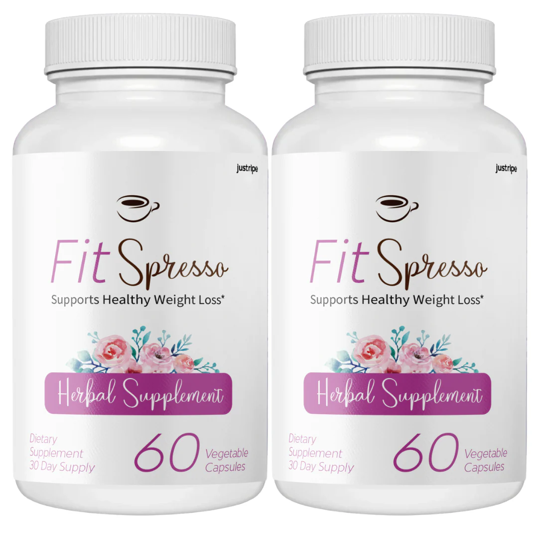 Fitspresso Healthy Weight Loss Support Supplement Pills - 2 Bottles - Kansas Nuitrition - HNZSDS