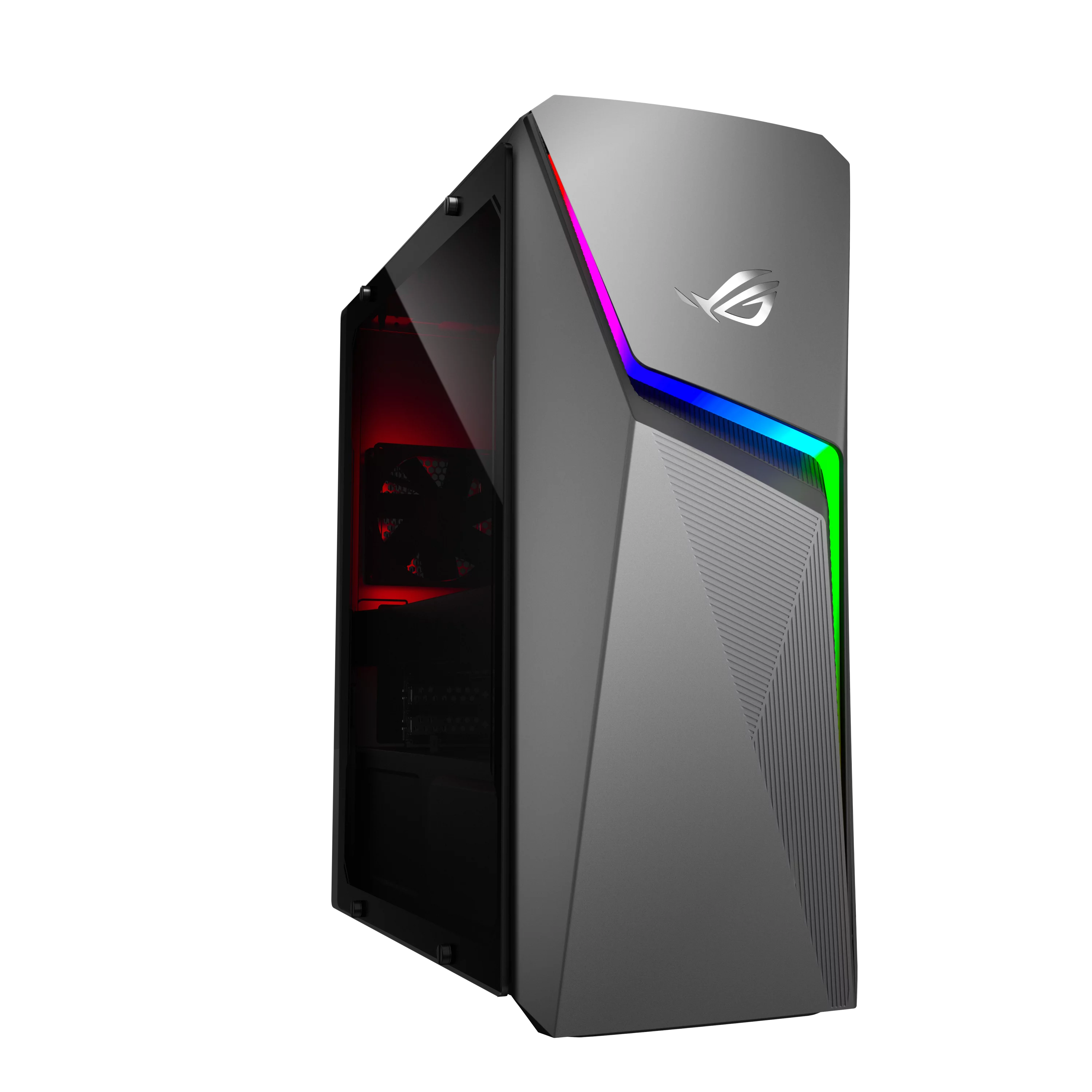 ASUS ROG Strix i5 3050 Desktop; ASUS ROG Strix Intel Core i5-11400F, NVIDIA GeForce RTX 3050 Graphics, 8GB RAM, 512GB SSD, Gray, Windows 11 Home
