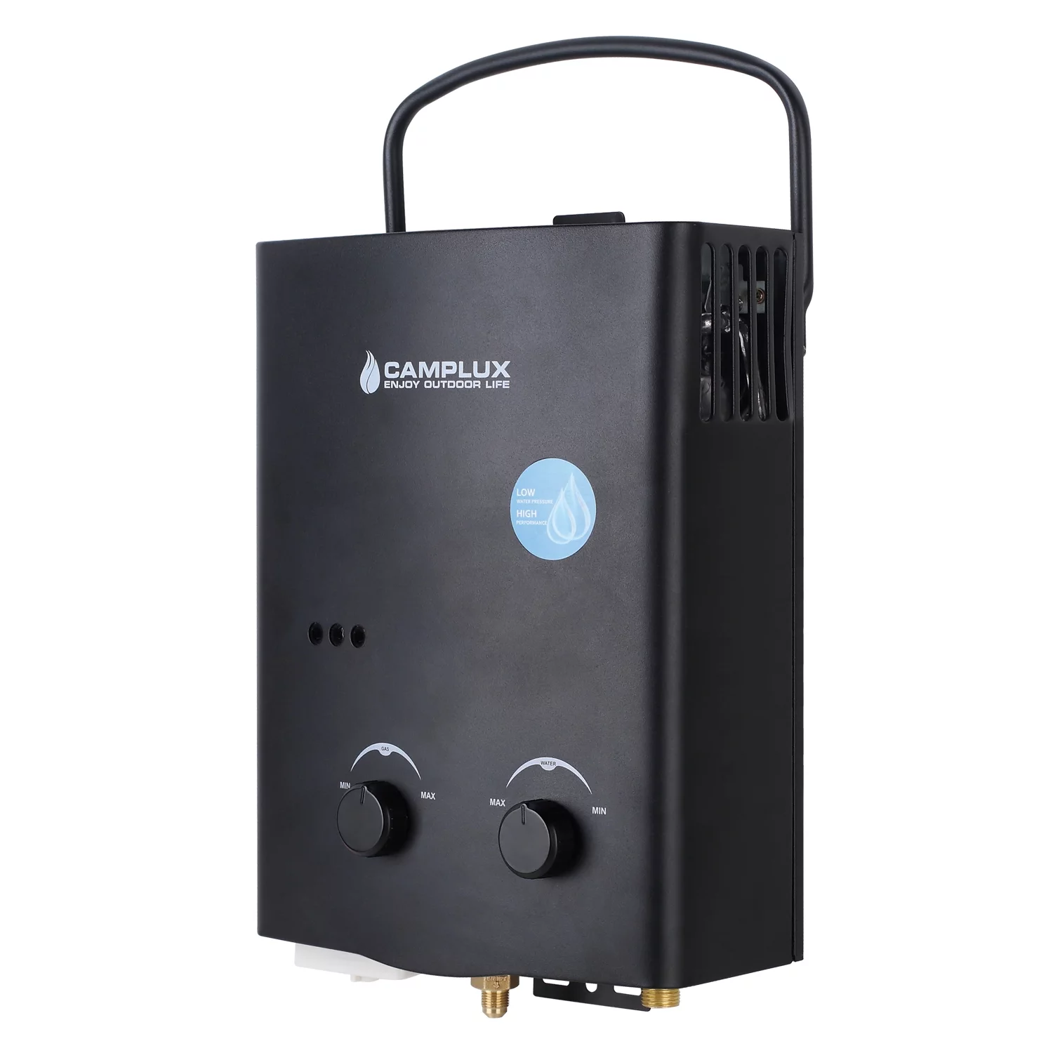 Camplux AY132B  Outdoor Propane Portable Tankless Water Heater with Portable Handle