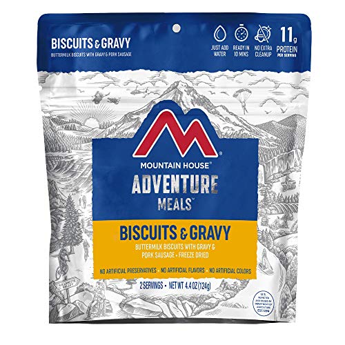 Mountain House Classic Meal Assortment Bucket Freeze Dried Backpacking & Camping Food 24 Servings