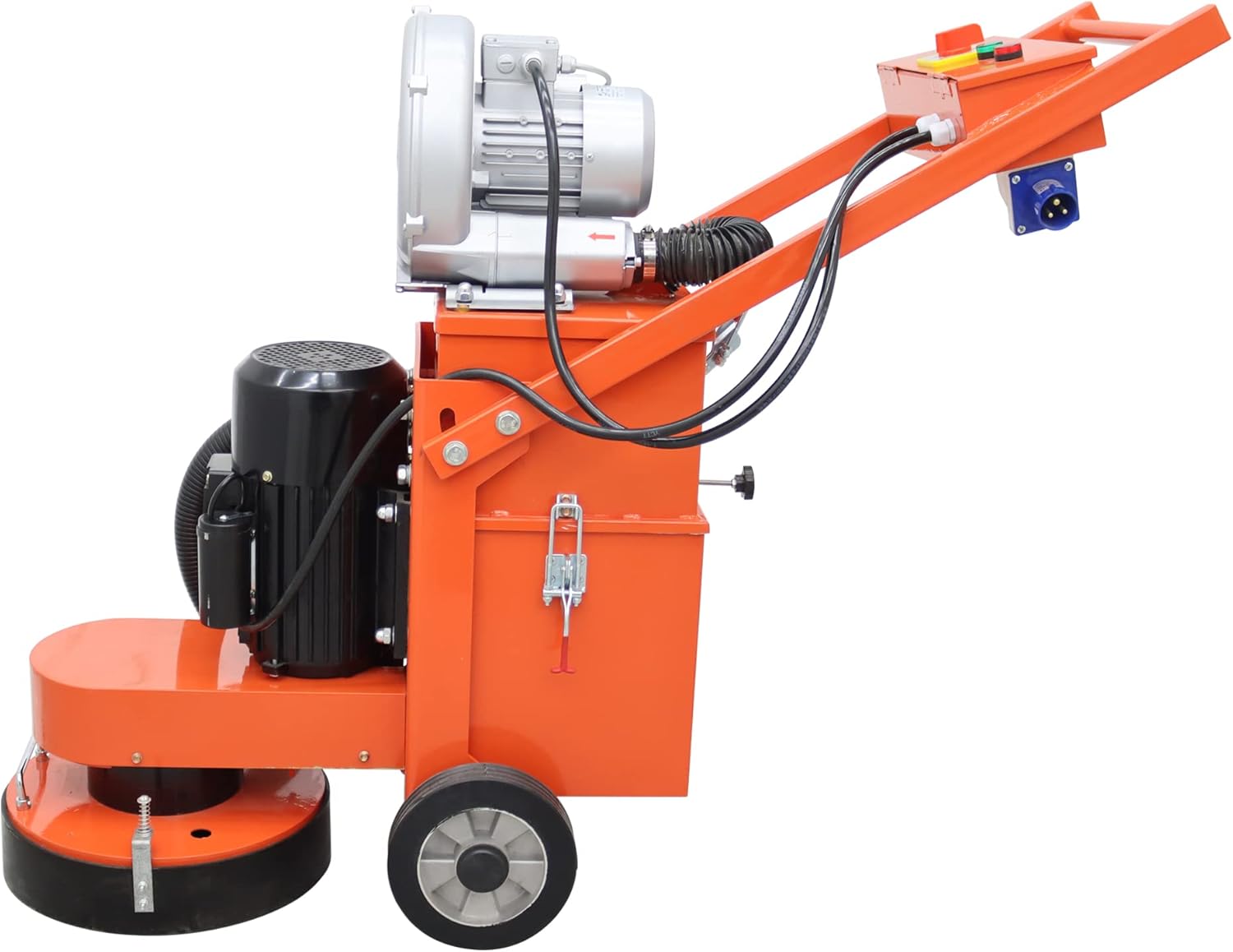 Hand-push Cement Ground Grinder Epoxy Floor Grinding Machine Concrete Cement Ground Grinding Polisher Dust-free Polishing Machine Adjustable Floor