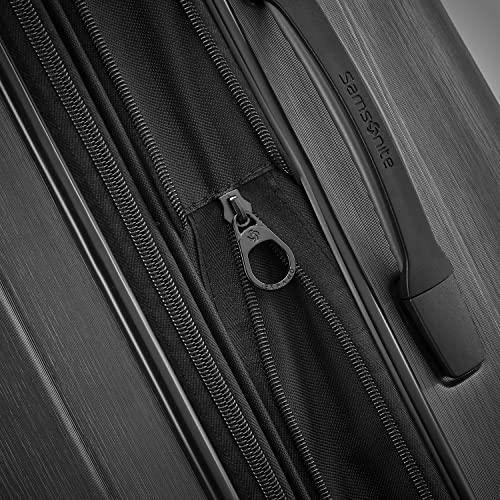 Samsonite Centric 2 Hardside Expandable Luggage with Spinner Wheels, Black, Carry-On 20-Inch
