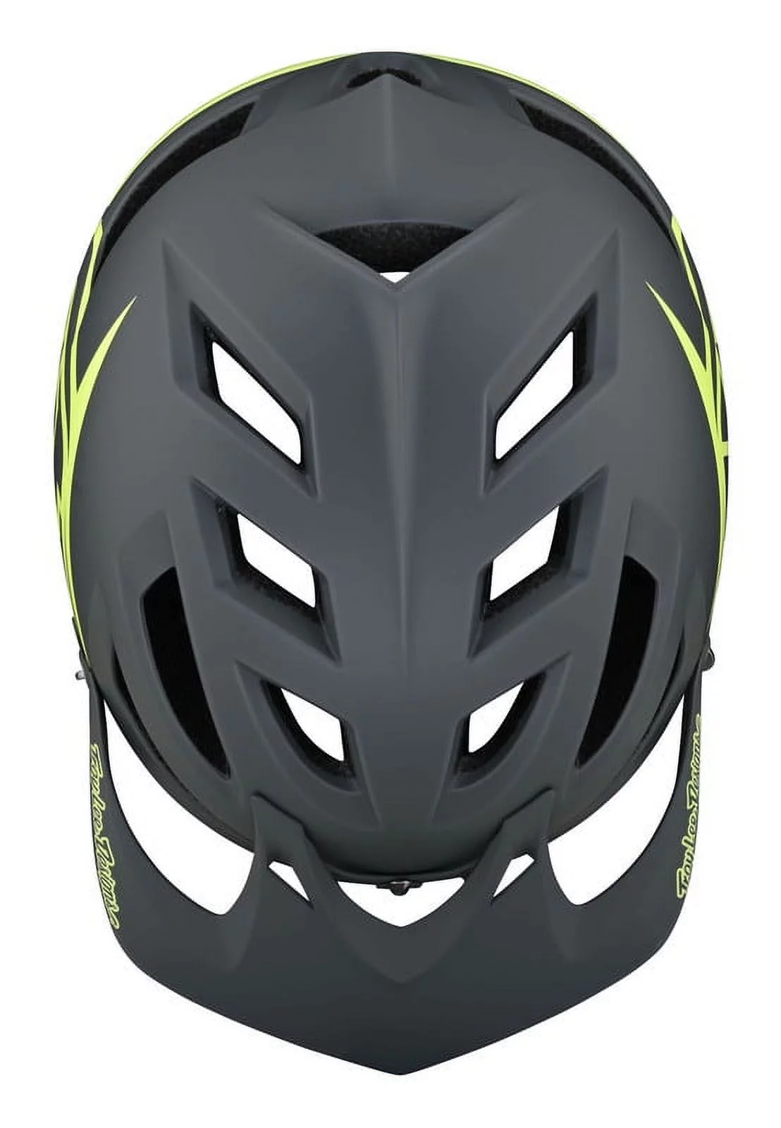 Troy Lee Designs A1 Classic MIPS MTB Mountain Bike Helmet Gray/Yellow MD/LG