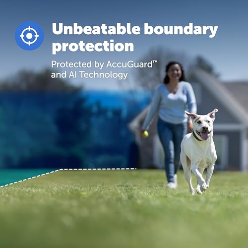 PetSafe Guardian GPS Dog Fence – No Subscription – Create Your Own Wireless Fence for Dogs – for Yards 3/4 Acres or Larger – World's Safest GPS Dog