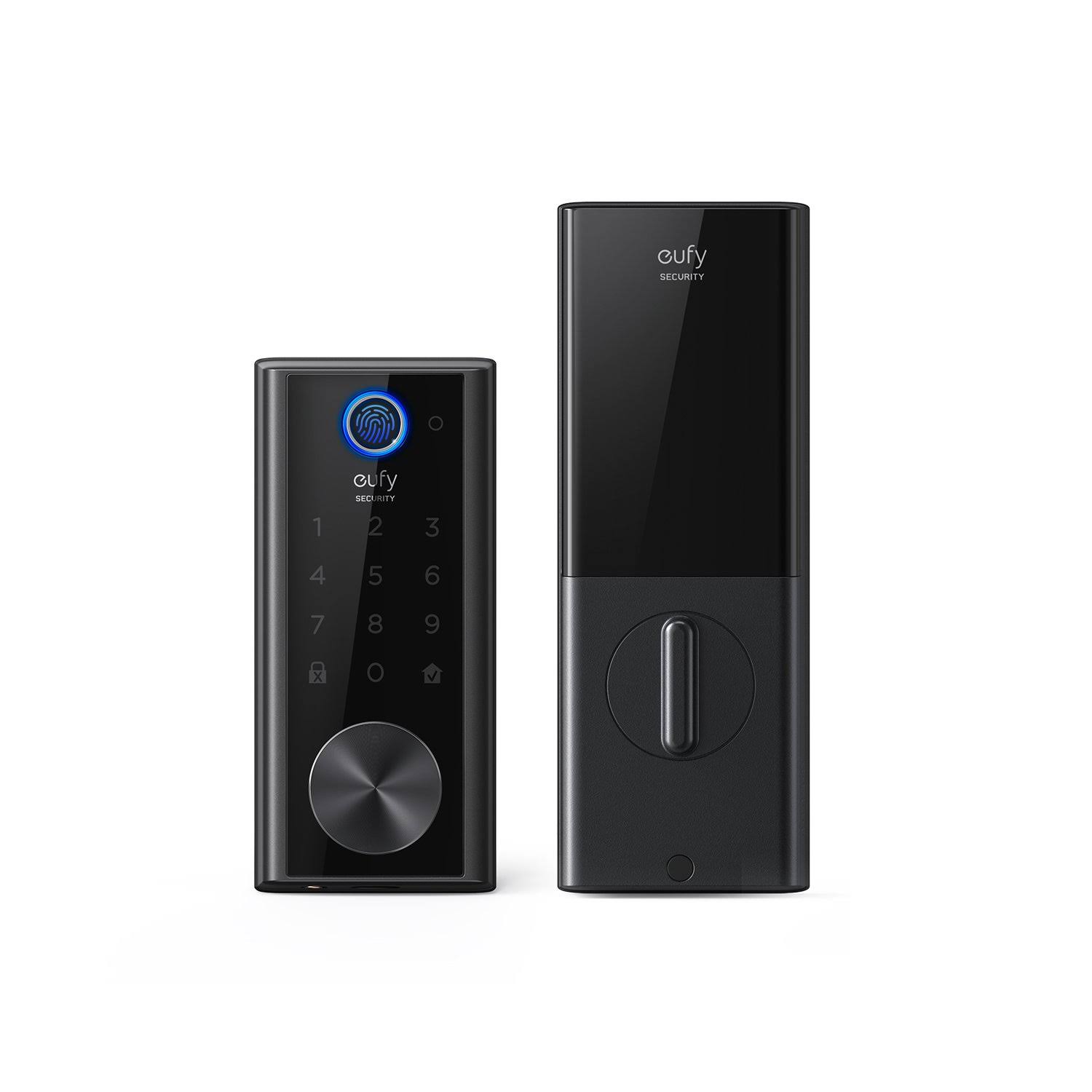 Eufy Security Smart Lock Touch, Fingerprint Scanner, Keyless Entry Door Lock, Bluetooth Electronic Deadbolt, Touchscreen Keypad,