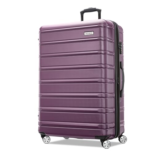 Samsonite Omni 2 Hardside Expandable Luggage with Spinner Wheels, 2-Piece Set (19/24), Lagoon Blue