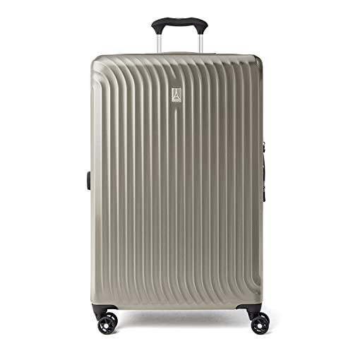 Travelpro Maxlite Air Hardside Expandable Carry on Luggage, 8 Spinner Wheels, Lightweight Hard Shell Polycarbonate Suitcase, Shadow Grey