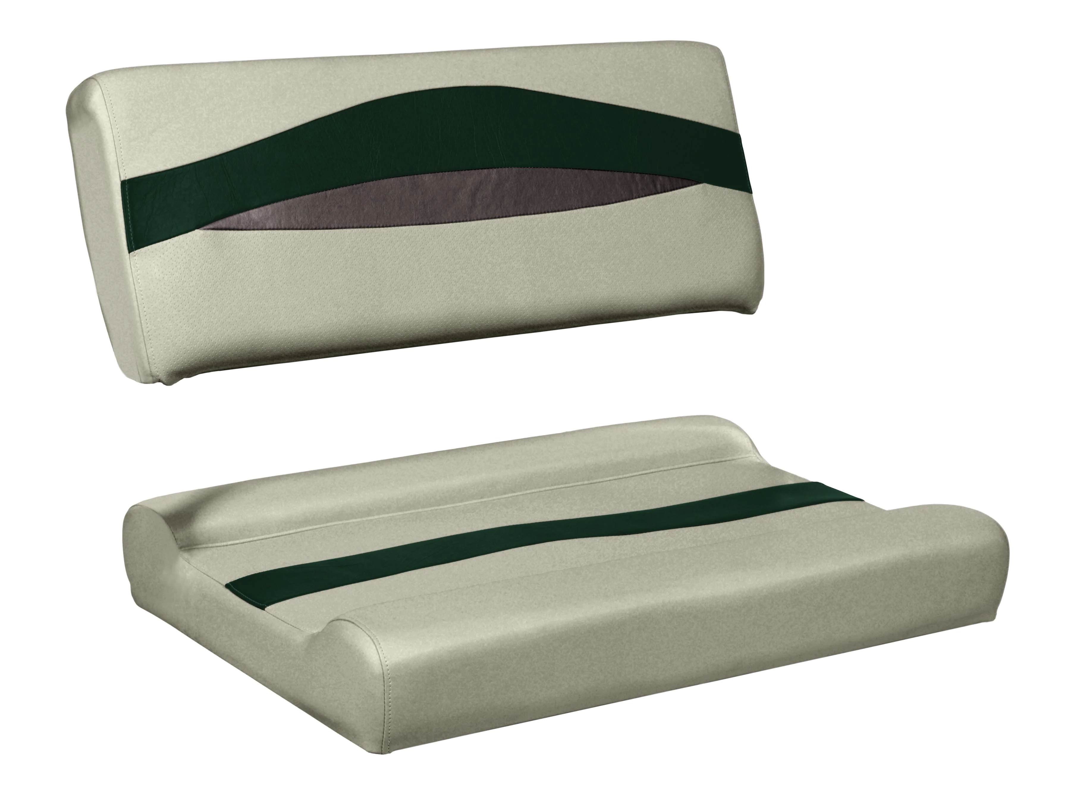 Wise BM1152-986 Premier Series Pontoon Flip-Flop Seat Cushion Set