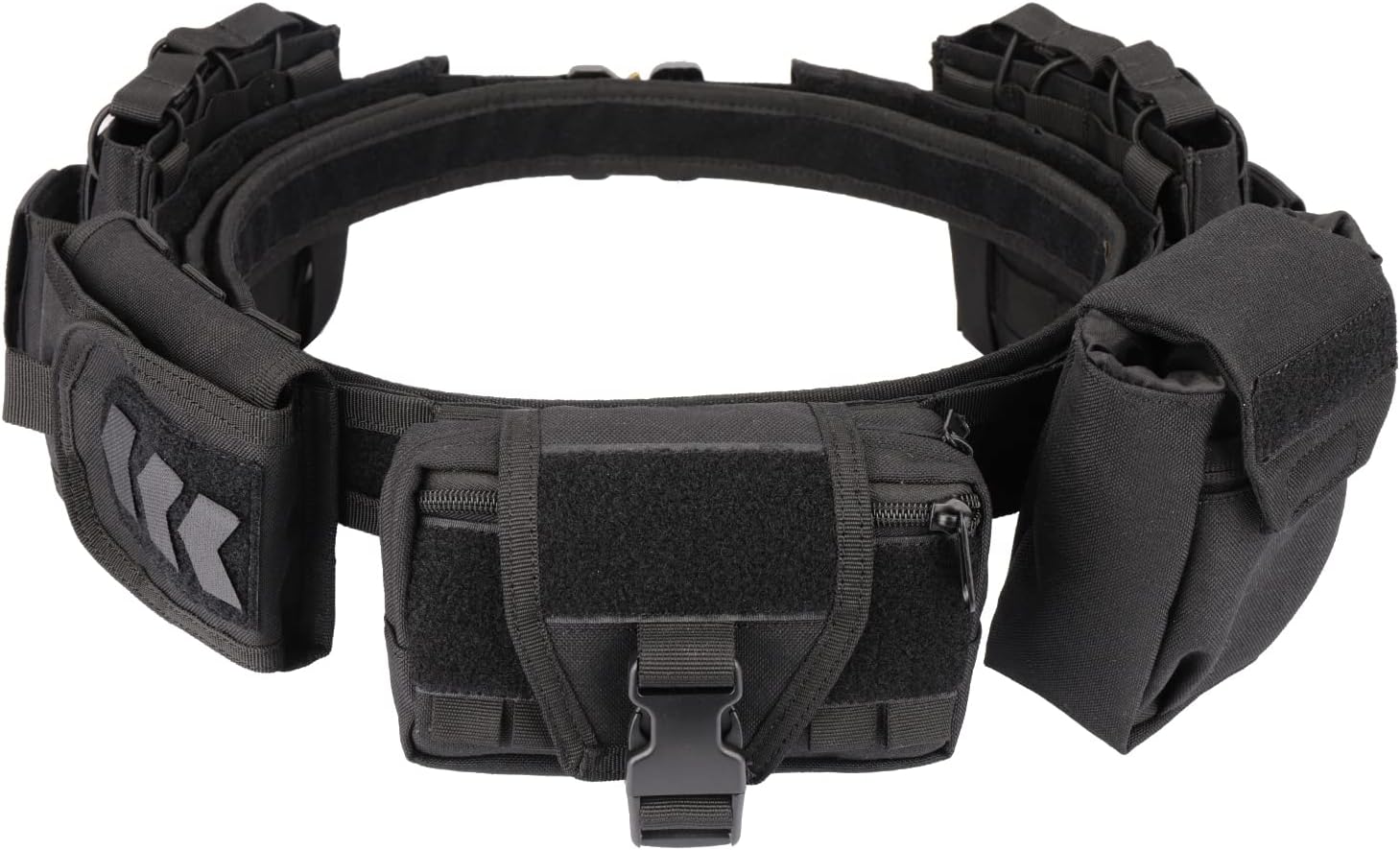 vAv YAKEDA 7 in 1 Tactical Modular Equipment System Molded Duty Belt Set for Law Enforcement Police Security Utility Belt with Pouches