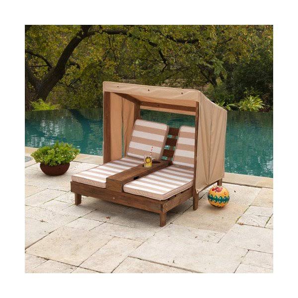 Kidkraft Cabana Sandbox, Oatmeal/White