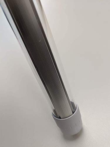 (Pack of 10 Lights) - 6 FEET R17D HO F72 T8 T10 T12 Fluorescents Replacement 6500K Cool White LED Tube Light for Outdoor Signs, Cooler, Freezer, Shops