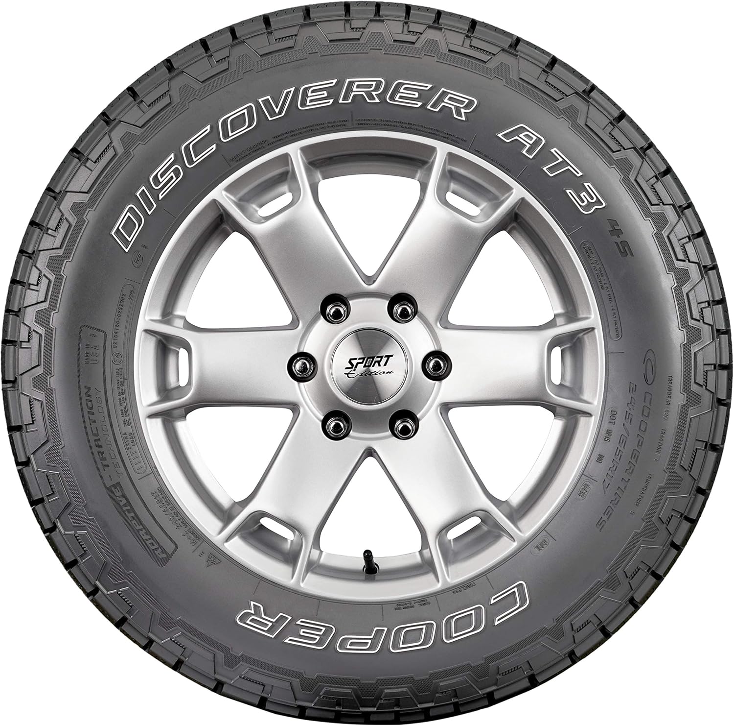 Cooper Discoverer AT3 4S All-Season 255/70R15 108T Tire