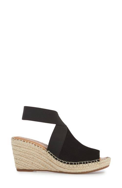 Gentle Souls by Kenneth Cole Colleen Suede Wedge, 7 / Black